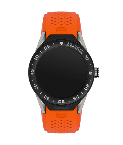 TAG Heuer Carrera Connected Modular 45 Titanium / Ceramic / Orange Rubber